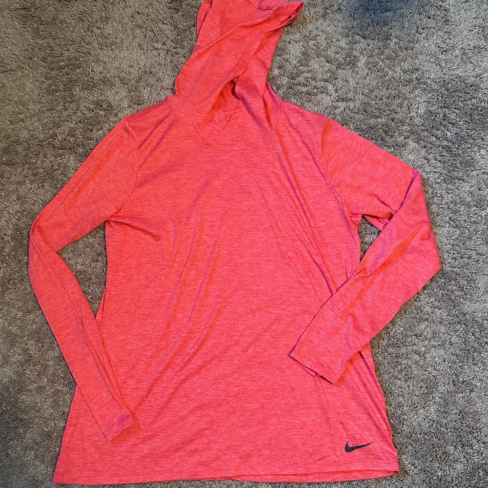 Nike Women's Coral Hoodie Shirt